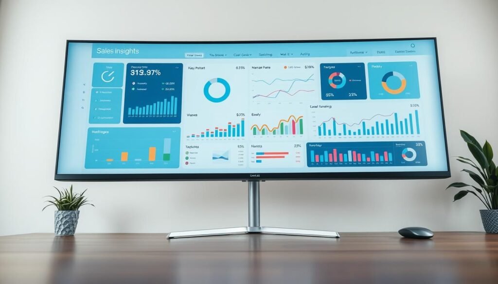 Financial and sales insights dashboard