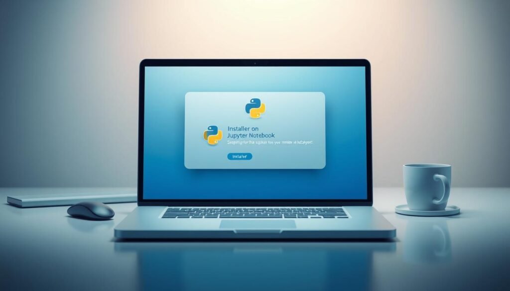Install Python and Jupyter Notebook.